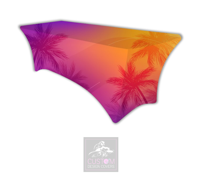 Tropical Lycra Table Cover 