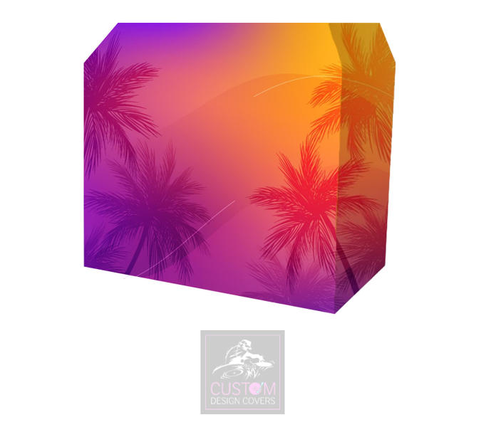 Tropical Vibes DJ Booth Cover - MKII