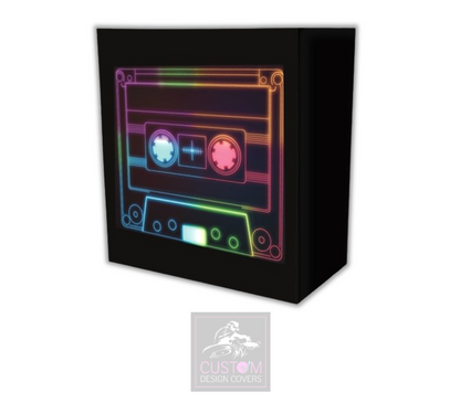 UV Effect Mixtape Lycra DJ Booth Cover 