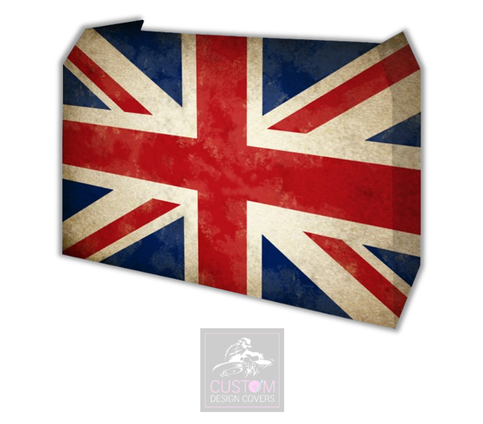 Union Jack DJ Lycra Cover