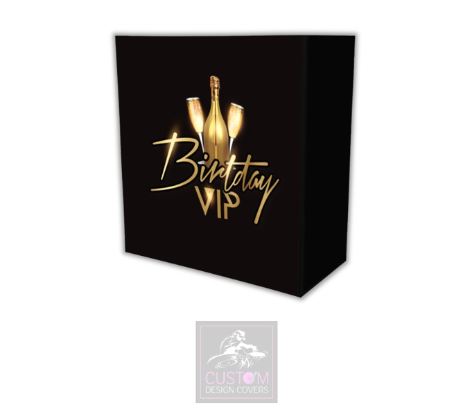 The VIP Birthday Lycra DJ Booth Cover