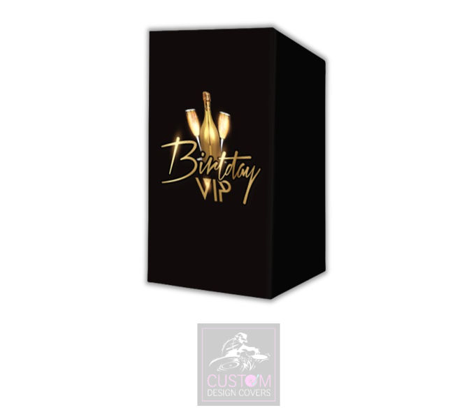 The VIP Birthday Lycra DJ Booth Cover