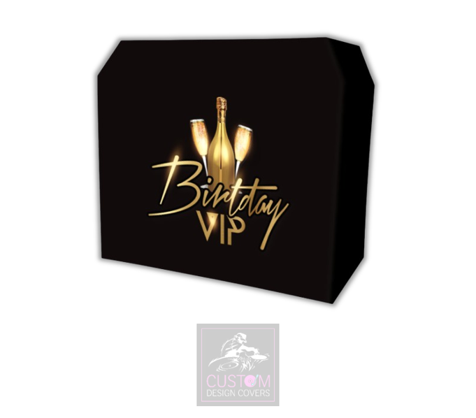 The VIP Birthday Lycra DJ Booth Cover
