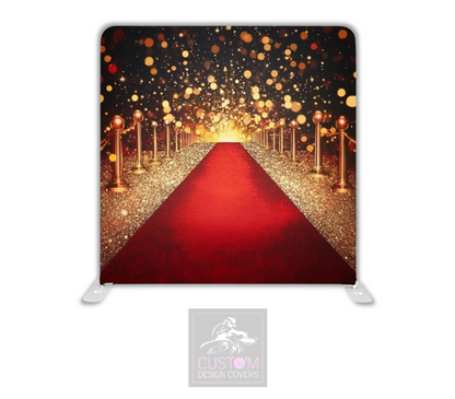 VIP Red Carpet Lycra Pillowcase Backdrop Cover (DOUBLE SIDED)