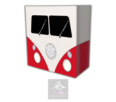 Red VW Camper DJ Covers (PACKAGE BUNDLE)