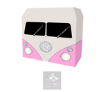 VW Camper PINK DJ Booth Cover-MKII