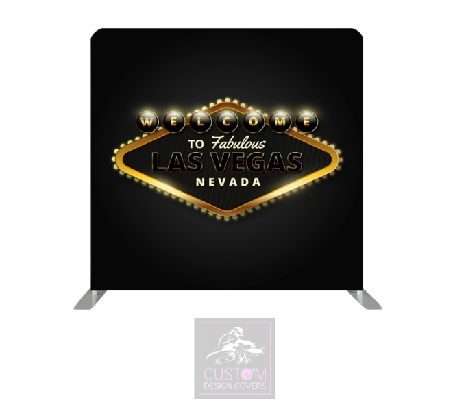 Las Vegas Lycra Pillowcase Backdrop Cover