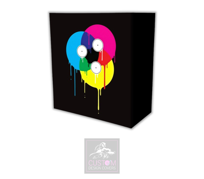 Vinyl Blend Lycra DJ Booth Cover