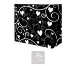 White Hearts & Vines Lycra DJ Booth Cover
