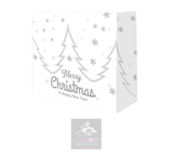White Christmas SILVER Lycra DJ Booth Cover