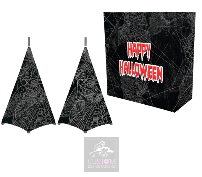 Halloween Lycra DJ Booth Cover (PACKAGE BUNDLE) 