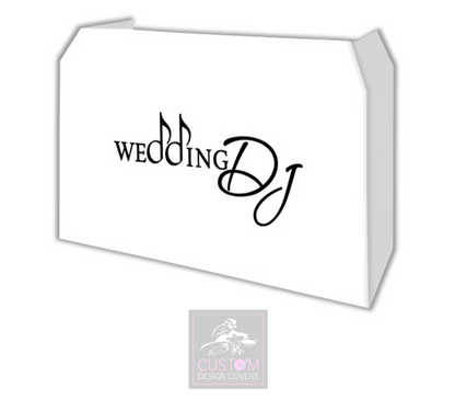 Wedding DJ Lycra DJ Booth Cover