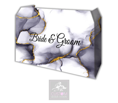 Wedding Elegance Lycra DJ Booth Cover (PACKAGE BUNDLE)