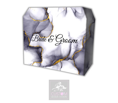 Wedding Elegance Lycra DJ Booth Cover
