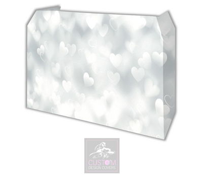 Wedding Hearts Lycra DJ Covers (PACKAGE BUNDLE)