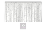 Hearts and Vines Backdrop Curtain