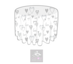 Love & Hearts Round Table Cover