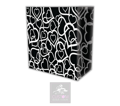 Wedding Hearts Lycra DJ Covers (PACKAGE BUNDLE)