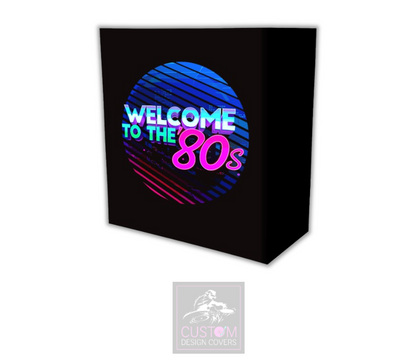 Welcome To The 80's Lycra DJ Booth Cover
