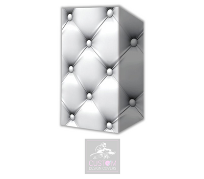 Chesterfield WHITE Lycra DJ Booth Cover