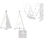 White Christmas *Grey* Lycra DJ Booth Cover (PACKAGE BUNDLES) - TRUSS 