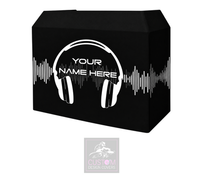 Headphones Custom DJ Lycra Booth Cover