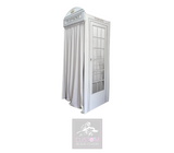 White Audio Guest Book Telephone Booth 