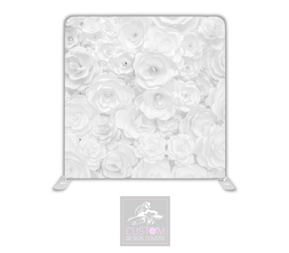 Flower Wall Lycra Pillowcase Backdrop Cover