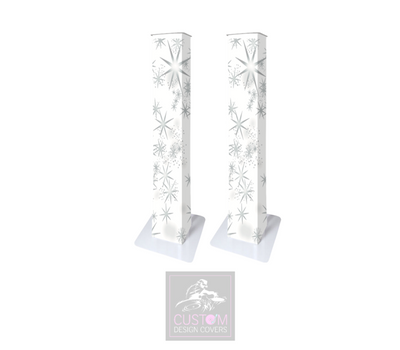 White Silver Star DJ Covers (PACKAGE BUNDLE)