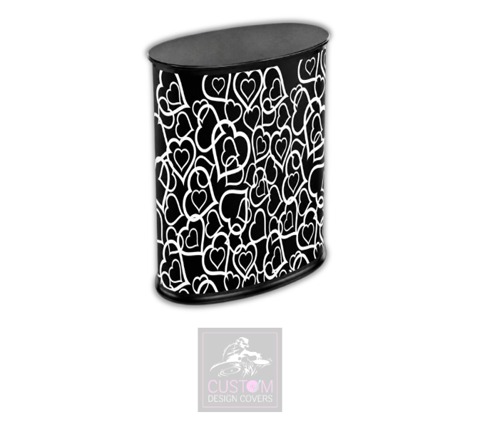 Wedding Hearts Pop Up Counter