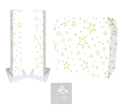 White Gold Star DJ Covers (PACKAGE BUNDLE) - MKII