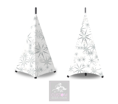 White Silver Star DJ Covers (PACKAGE BUNDLE)