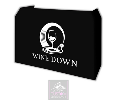 Wine Down Lycra DJ Booth Cover