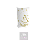 White Christmas (GOLD) Pop Up Event Table Cover