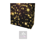 Gold Star on Black Booth Cover Combi