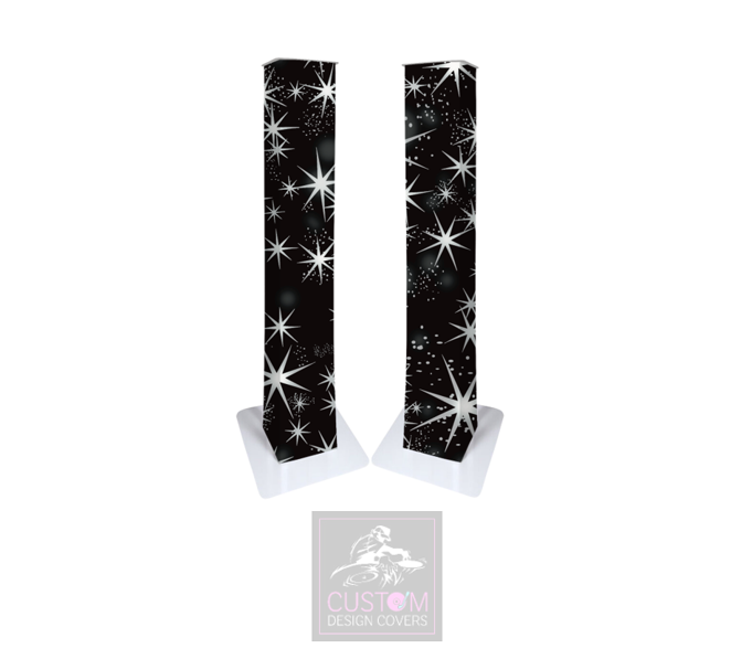 Black Silver Star DJ Covers (PACKAGE BUNDLE)