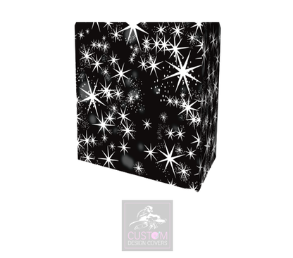 White Star on Black Booth Cover Combi