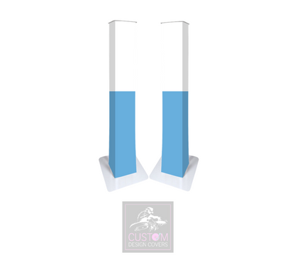 Blue VW Camper DJ Covers (PACKAGE BUNDLE)