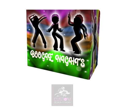Boogie Nights Lycra DJ Booth Cover