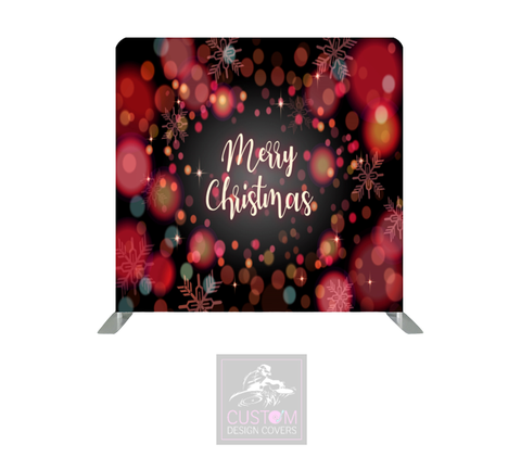 Christmas Lycra Pillowcase Backdrop Cover (DOUBLE SIDED)