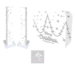 White Christmas (Silver) Lycra DJ Covers (PACKAGE BUNDLE) 