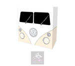 Cream VW Camper Booth Cover Combi