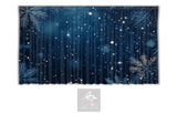 Snowflakes Backdrop Curtain