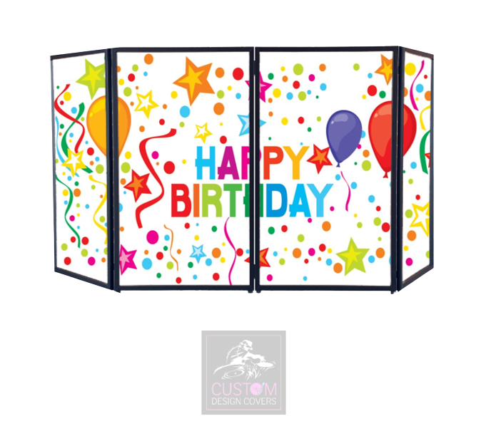 HAPPY BIRTHDAY (KIDS) DJ LYCRA FACADE PANELS