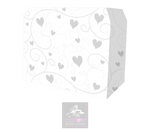 Hearts & Vines Lycra DJ Booth Cover