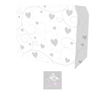 Hearts & Vines Lycra DJ Covers