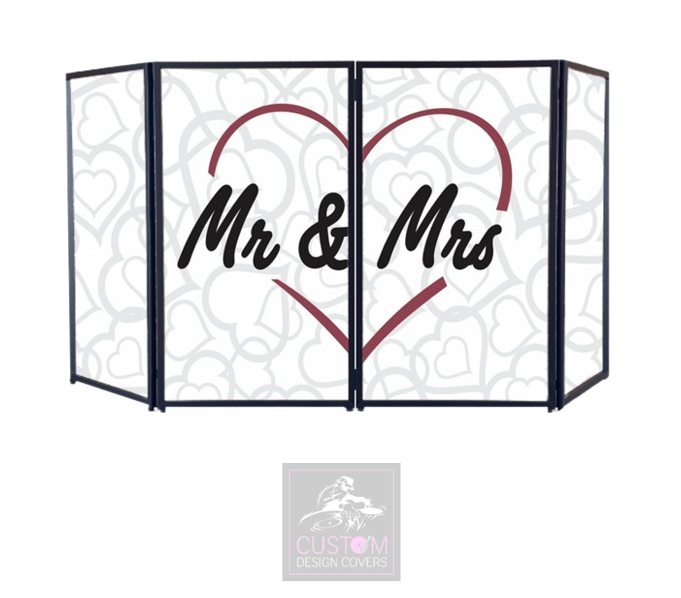 MR & MRS DJ LYCRA FACADE PANELS