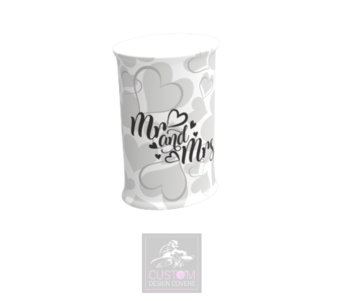 Mr & Mrs Pop Up Counter Cover