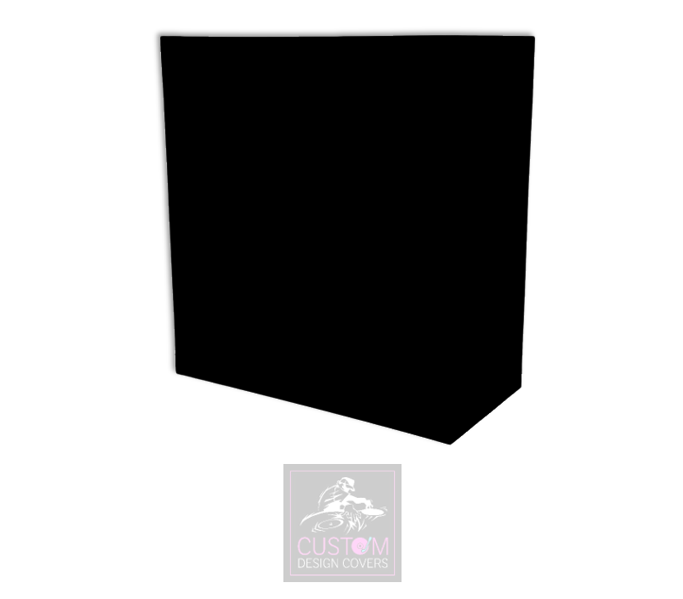 Plain Black Lycra DJ Booth Cover *SPECIAL OFFER* - Truss/ADJ Pro