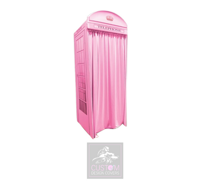 Pink Audio Guest Book Telephone Booth Cover 